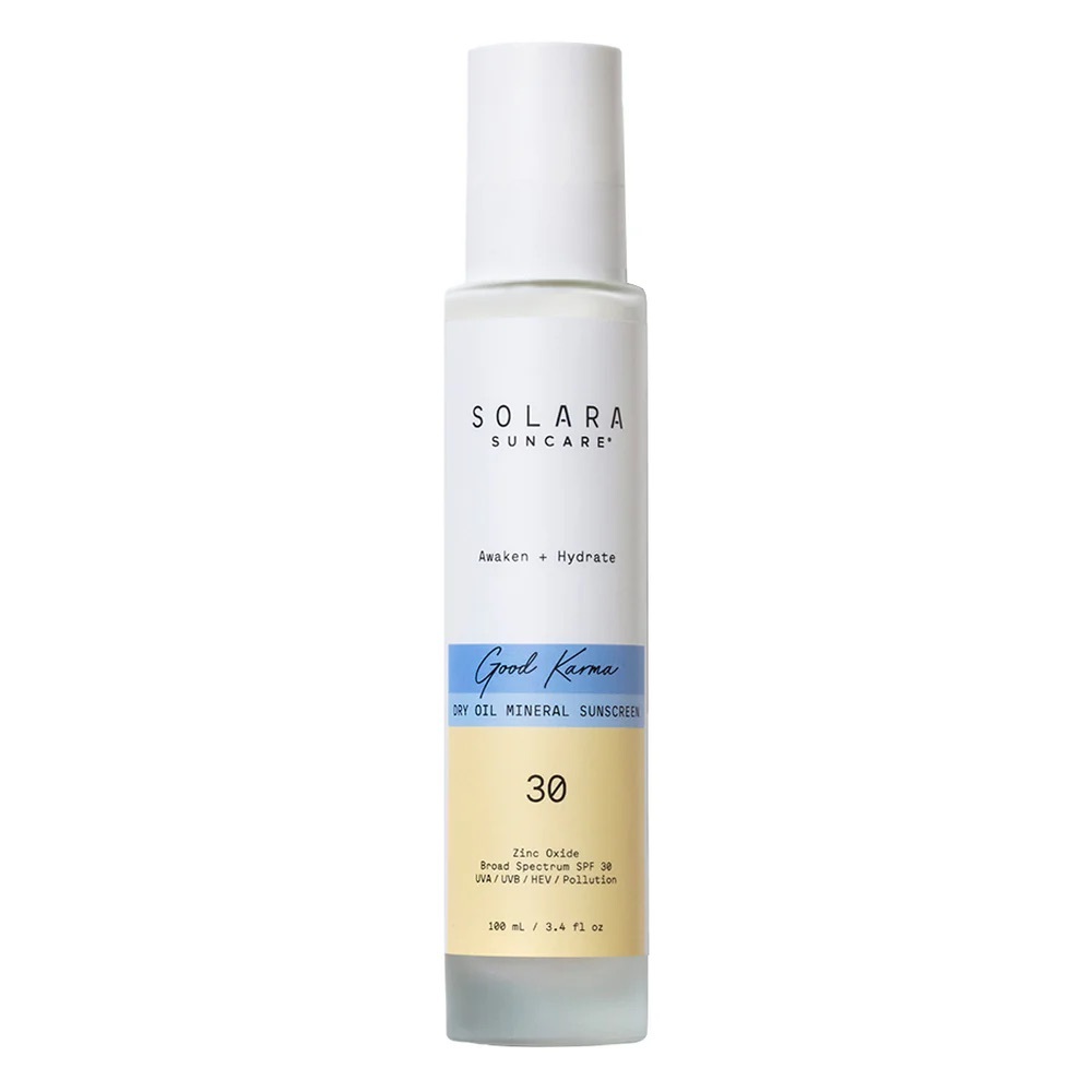 NIB SOLARA SUNCARE Good Karma Awaken and Hydrate Mineral Sunscreen SPF 30
